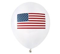 Santex 8 Ballons en Latex USA 23 cm