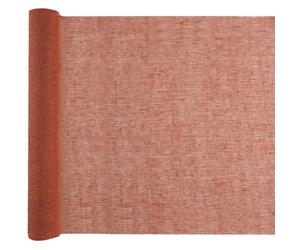 SANTEX 8553-112-30, Chemin de Table Naturel Coton 36cmx5m, Terracotta