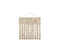 Santex Plan de table mariage 8842-26 naturel bois et corde 45x48 cm