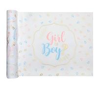 Santex - Chemin DE Table INTISSÉ Baby Gender 28CMX3M