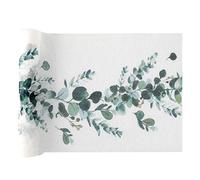 Santex Chemin DE Table Voile Mariage BUCOLIQUE 26CMX3M Vert