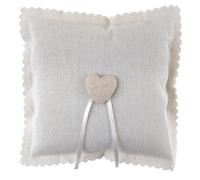 Santex - Coussin alliances C UR - 15x15 cm - Blanc