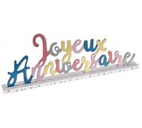 Santex - Lettres Joyeux Anniversaire Kitty Party 1ER Age 33.5X4.5X12CM