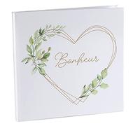 Santex – Livre d'or Ô Bonheur – Mariage – Couverture illustrée – 20 pages – Blanc