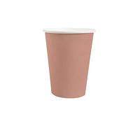 Santex mariage - 10 GOBELETS CARTON BIO 25CL ROSE GOLD