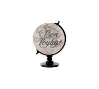 Santex mariage Centre de Table Mappemonde Plate Bon Voyage sur Socle 19cm