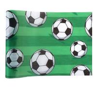 Santex mariage - Chemin DE Table INTISSÉ Football 30CMX2.5M Vert