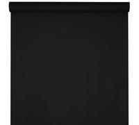 Santex mariage Grande Nappe Rouleau Harmony intissé Opaque 25m, Noir 25 Mètres