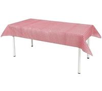 Santex mariage Nappe en Rouleau intissé Opaque Vichy Rouge 5 Mètres