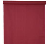 Santex mariage Nappe Rouleau Harmony intissé Opaque 10m, Bordeaux