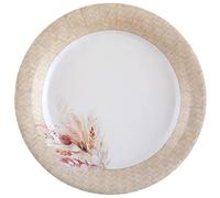 Santex mariage Paquet de 10 Assiettes Romance Champêtre 22,5 cm