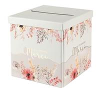 Santex mariage Tirelire Amour Floral, Piggy Bank, Urne, Résine, Romantique, Multiple colors, Jeunes mariés, couples en célébration, Enfants et Adolescents, Femmes