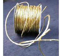 SANTEX Papier cord métallisé laitonné or