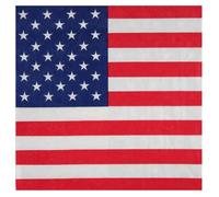 Serviette de table Amérique: USA (x20) REF/4771 Tricolore Etats-Unis