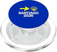 Santiago 2026 Buen Camino Coquille Saint-Jacques Flèche PopSockets PopGrip pour MagSafe