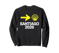 Santiago 2026 Buen Camino Coquille Saint-Jacques Flèche Sweatshirt