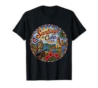 Santiago de Cuba Île des Caraïbes T-Shirt