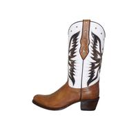 Santiags femme Debora Sendra Ref 65322 Marron Blanc 39