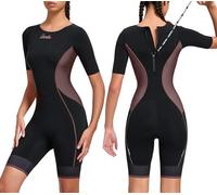 Santic Combinaison de triathlon pour femme - Rembourrée - Une pièce - Manches courtes - Séchage rapide - Perte de poids