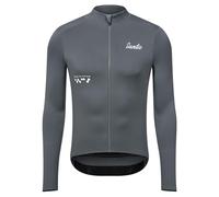 Santic Maillot de cyclisme à manches longues pour homme - Coupe ajustée - Pour le printemps et l'automne - Pour VTT - Thermique