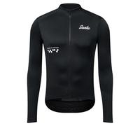Santic Maillot de cyclisme à manches longues pour homme - Coupe ajustée - Pour le printemps et l'automne - Pour VTT - Thermique