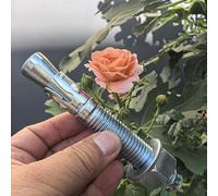 SANTIE Lot de 100 ancrages à béton à tête hexagonale galvanisée de 6,35 mm x 6,35 cm