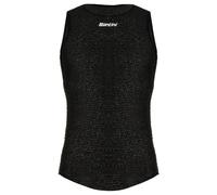 Santini Alpha Sleeveless Base Layer Noir M Femme