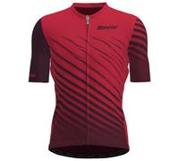 Maillot Santini Astro manches courtes rouge - XL
