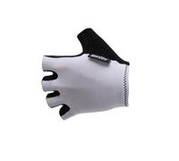 Santini Brisk Short Finger Gants Homme, Blanc, x-Large