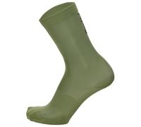 Santini - Cycling High Socks Q-Skin Puro - Chaussettes de cyclisme - EU 40-43 - M/L - verde salvia