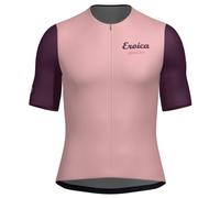 Maillot Santini x Eroica Borgo manches courtes rose - L