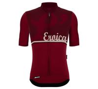 Santini - Eroica L' Jersey - Maillot de cyclisme - XXL - bordeaux