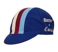 Santini - Eroica Timo Cycling Cap - Bonnet de cyclisme - One Size - navy