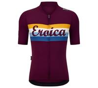Santini - Eroica Timo S/S Jersey - Maillot de cyclisme - 3XL - bordeaux