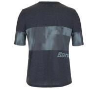 Santini Forza Indoor Collection Short Sleeve T-shirt Bleu S Homme