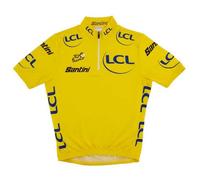 Santini Kid's Overall Leader Jersey Tour de France Official Maillot unisexe pour bébé