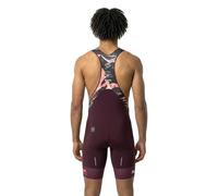 Santini La Vuelta Cuitu Negru Bib Shorts Violet XS Homme