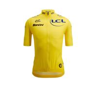 Santini Leader Frappé Général Tour De France T-Shirt Homme, Cttw