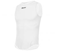 Santini Lieve Sleeveless Base Layer Blanc XS Homme