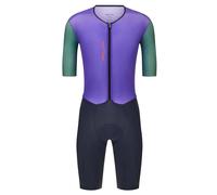 Santini Madss V5 Short Sleeve Race Suit Violet XS Homme