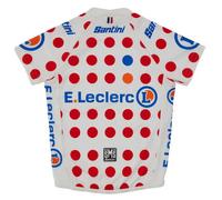 Santini Maillot à Manches Courtes Tour De France Overall Leader Jr