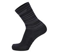 Santini Primaloft Medium Chaussettes, Noir/Gris, XS Homme