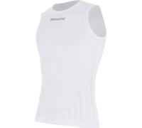 SANTINI Rete Maillot blanc sans manches - XS/S