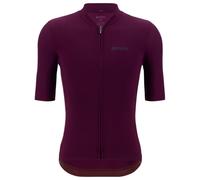 Santini Sensation Short Sleeve Jersey Violet 3XL Bordeaux