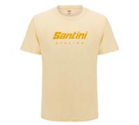 Santini Short Sleeve T-shirt Beige L