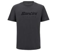 Santini T-shirt à Manches Courtes Logo