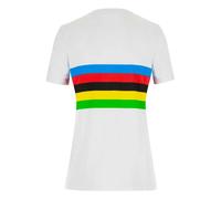 Santini T-shirt à Manches Courtes Official Uci Rainbow 2025