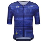 Santini - TDF Arrivée Arc De Triomphe Jersey - Maillot de cyclisme - XXL - marine blue