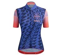 Santini Tono S/S Jersey Lovers Design Maillot de Sport, Maillot, RE940L75CLOVER, Multicolore, L