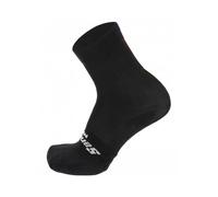 Santini UCI Champion Du Monde Officiel Chaussettes Hautes, Noir/Arc-En-Ciel